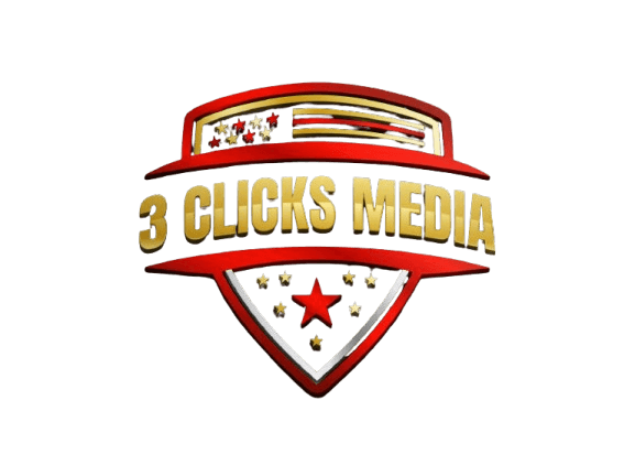 3 Clicks Media Logo